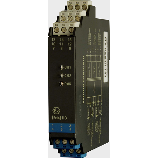 Single/dual channel security gate voltage signal input