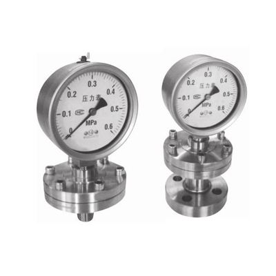 The diaphragm pressure gauge