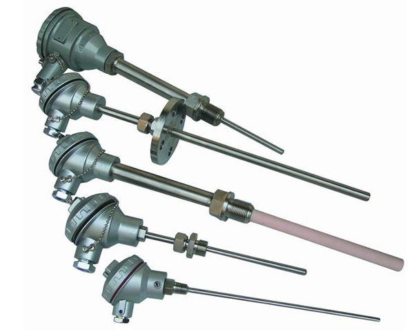 Armoured thermocouple