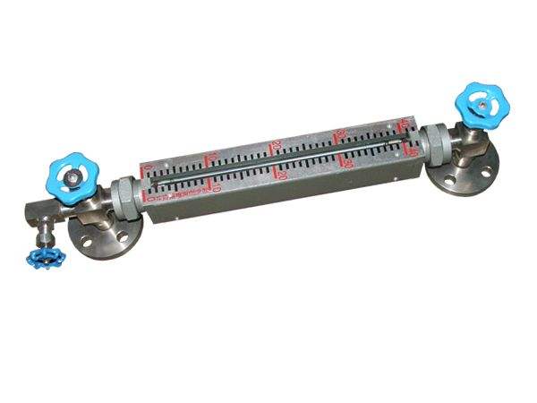 Quartz tube liquid level meter