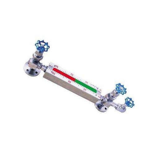 Double color quartz tube liquid level meter