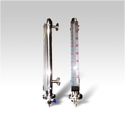 Steam clamp type magnetic flip gauge